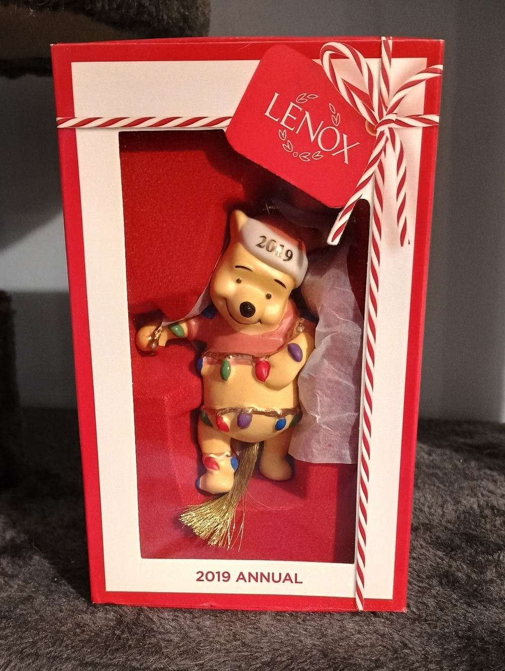Lenox Winnie The Pooh's Bright Ideas 2019 Annual Ornament New In Box